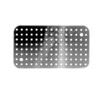 Fondo forato Mori inox da cm 47x27x2 altezza