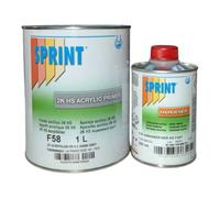 FONDO ISOLANTE RAPIDO 1LT PER AUTO 2K, F58 GT GRIGIO SCURO - ICR SPRINT 5+1