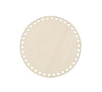 Fondo per cesto in legno grezzo per uncinetto Cesto di legno base per intreccio e cucito Base grezzo per uncinetto Base per borsa Fondo sagomato per intreccio cesto grezzo per forniture fai da te per