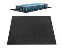 Fondo per Piscina Protezione Antiperforazione Spessa Quadrata e Resistente