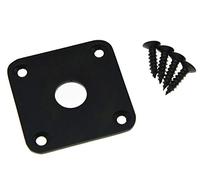 Fondo piatto in metallo base jack piastra piatto quadrato rivestimento per Gibson LP Les Paul