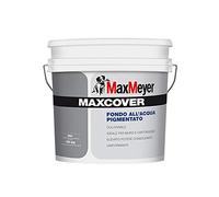 Fondo Pittura ad acqua pigmentato bianco per muro e cartongesso Maxcover Max Meyer (10 Litri)