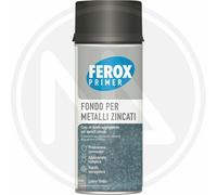 FONDO primer SPRAY PER LAMIERA ZINCATA FEROX AREXONS - 400 ML. - GRIGIO