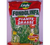 FONDOLINFA Piante GRASSE TERRICCIO Pronto all'Uso per Piante GRASSE E SUCCULENTE in Confezione da 10 Litri