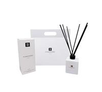 FONDONERO NAPOLI - Profumatore Ambiente Bastoncini 200 ml - Bergamotto Diffusore di profumo per Casa e Ufficio - Deodorante con Note Agrumate e Vivaci - Elegante confezione regalo con Shopper