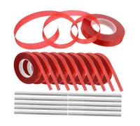 FONDOTIN 10 Nastro Legatura Piante con Graffette Nastro PVC Resistente per Giardinaggio Legatrice Vigneto Manuale per Uso Interno ed Esterno