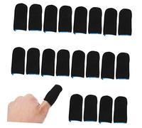 FONDOTIN 10 Paia Di Custodie Da Gioco Nere in Fibra Di Carbonio Per Un Risparmio Versatile E Resistente Al Sudore