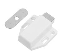 FONDOTIN 10 Pezzi Chiusure Magnetiche per Armadi a Pressione Meccanismo di Ritorno Automatico, Supporto Adesivo per Vetro e Legno, Magneti per Ante Armadietti Silenziosi per Uso Domestico