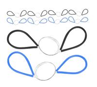 FONDOTIN 10 Pezzi Clay Pottery Wire Cutters with Handles Steel Wire Tools for Accurate Ceramic Dough Sculpting Pottery Wheel Use Relieves Hand Fatigue for Artists And Students