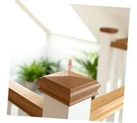 FONDOTIN 10 pezzi Colonnine Decorative in Non Verniciato per Mobili Balaustre in Europeo per Scale Armadietti e Cabine Colonne Intagliate per Arredamento Casa