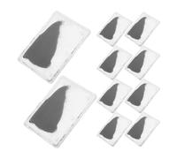 FONDOTIN 10 Pezzi Strumento Portatile per Esperimenti di Fisica Limatura di Ferro Magnetica in Contenitore Nero in Plastica per Visualizzazione del Campo Magnetico in Laboratorio