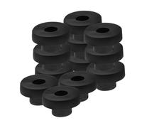 FONDOTIN 12 Pezzi Accessori per Tosaerba Boccola Gomma Accessorio per Tosaerba a Gas Parte del del Pezzi Gomma da Cancellare