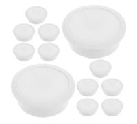 FONDOTIN 12 Pezzi Copriforo per Cavi Scrivania Copriscrivania in Plastica Bianca Passacavo Staccabile per Gestione Cavi Ufficio Casa Protezione Resistente e Organizzazione Flessibile