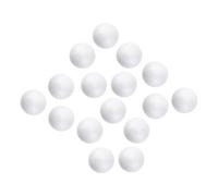 FONDOTIN 120 Palline di Schiuma Bianca Solide da 4 Cm per Decorazioni Natalizie e Matrimoni, Sfere di Polistirene Resistenti per Lavoretti Creativi e Progetti Artistici Scolastici