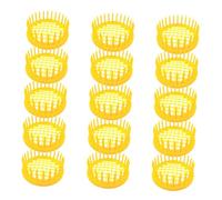 FONDOTIN 15 Pezzi Gabbie per Allevamento Api Regina Plastica Ventilazione Strumenti di Isolamento Affidabili per Apicoltura Accessori per Incubazione Celle e Gestione Arnie