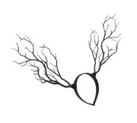 FONDOTIN 1pezzi Copricapo Forma Di Ramo Cerchietto Per Capelli Da Festa Accessorio Per Capelli Di Halloween Non Graffia Né Ferisce Per Abbinare Qualsiasi Stile Di Abbigliamento