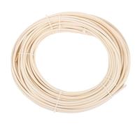 FONDOTIN 1rotolo Fettuccia Rattan Naturale per Tessitura Materiale Pratico per Riparazioni di Mobili Giardino e Progetti di Fai da Te