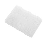 FONDOTIN 1Scatola Piatte Semicircolari Imitazione ABS Varie per Nail Art Accessori DIY Gioielli Decorativi con Scatola Organizzatrice Effetto Realistico e Facile Applicazione