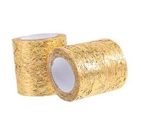 FONDOTIN 2 Nastro Tulle Mesh per Fai da Te Decorazioni Regalo e Confezioni Organza per Creativo e Festa
