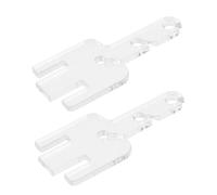 FONDOTIN 2 Pezzi Adattatore Tenditore K Tipo per Macchine da Compatibile Addi King Express Forchette Compatte per Tensione Accessori Versatili per Progetti Maglia Facili e Precisi