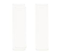 FONDOTIN 2 pezzi Cuvette in Vetro da Laboratorio Alta Trasparenza per Spettrofotometria e Analisi Comparativa Strumento Pratico per Esperimenti Scientifici