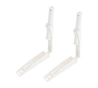 FONDOTIN 2 pezzi Dispositivo Rimbalzo Magnetico per Armadio Pressione Spinta Facile Installazione Compatibile con Porte Bagno Bianco