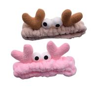 FONDOTIN 2 Pezzi Fasce per Capelli Trucco e Lavaggio Viso Morbide ed Elastiche Design Adorabile e Antiscivolo per Skincare e Cura Quotidiana Accessori per Donne e Ragazze