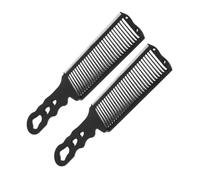 FONDOTIN 2 pezzi Pettini Professionali per Parrucchieri Combs per Taglio e Styling con Design Ergonomico per Trimming Precisione per Salone e Acconciature