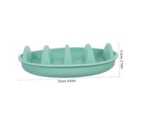 FONDOTIN 2 Pezzi Taco Holder Reusable Tray with Dividers Silicone Tortilla Stand for Party Family Meals Microwave Safe Easy Clean