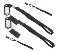 FONDOTIN 2 Set Cordino Per Stampella Tracolla A Catena Del Telefono A Piedi Fettucce Per Borse Tracolle Per Borsa Stampelle Cinturino Da Polso in Canna Cordini Di Canna Nylon 4 Pezzi * 2