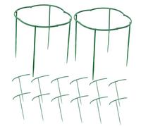 FONDOTIN 20 pezzi Supporto per Piante da in Plastica Resistenti per e Rampicanti per Protezione da Vento e Pioggia per e