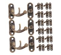FONDOTIN 20 Pezzi Vintage Cabinet Latch Iron Retro Decorative Clasp Locks For Diy Wooden Boxes Jewelry Cases And Furniture Accessories With Unique Antique Design