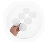 FONDOTIN 24 Pezzi Dischi Filtranti Adesivi per Coltivazione Funghi Pad Filtrante Resistente Sostituzione Facile per Filtri Funghi Tecnologia Filtrazione Precisione per Sana