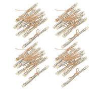 FONDOTIN 24 Pezzi Mezuzah Kosher per Porta Ebraica Pergamena Calligrafica, Decorazione Murale per Casa Ebraica, Rotolo Benedizione Judaica per FESTIVITÀ e Tradizioni Religiose