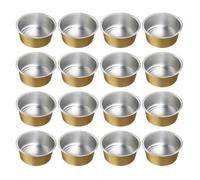 FONDOTIN 25 Ciotole in Alluminio per Ceretta Depilatoria, Accessori per Sciogliere Cera Dura, per Depilazione Viso, Ascelle e Naso, Set per Uso Domestico di Bellezza