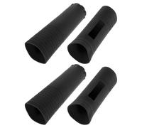 FONDOTIN 2sets Microfono in Silicone Copertura Protettiva Antiurto Antiscivolo per Impugnatura Microfono Wireless Custodia Adatta per Discorsi in Pubblico o Spettacoli dal Palco