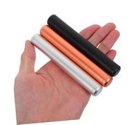 FONDOTIN 3 Pezzi Contenitori Tubo in Alluminio Sigillati e Impermeabili Salvadanaio per Adulti Custodia Portatile per da Viaggio e Uso