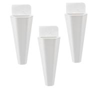 FONDOTIN 3 Pezzi Fioriere da Parete Idroponiche in Plastica Vasi Decorativi per Piante Artificiali e Bonsai e Ufficio