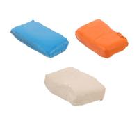 FONDOTIN 3 Pezzi Pasta Pulente per Strumenti Manicure Argilla Anticorrosione per Punte Fresa Unghie Pulizia Rapida e Professionale per Accessori Manicure e Uso Domestico