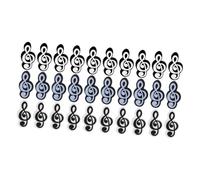 FONDOTIN 30 pezzi Gomme Forma Nota Musicale Colorate Gommine Portatili per Studenti Cancellare Preciso e Divertente per Scuola e Ufficio