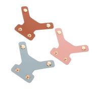 FONDOTIN 3pezzi Ciondolo Stetoscopio Pu Robusto Accessorio Da Lavoro Per Infermieri Strumento Per Assistente Medico Protezione Avanzata Facile Installazione Compatibile Vari Modelli Di Stet