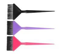 FONDOTIN 3pezzi Pennello per Tintura Capelli Strumento per Tinte Salone Pennello per Applicazione Balsamo Colore Casuale