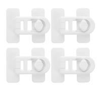 FONDOTIN 4 pezzi Chiusure Sicurezza Porte e Sportelli senza Attrezzi Sicurezza Ragazzo Ragazza Ragazza per Frigorifero Armadio Forno Facile Installazione Asilo e