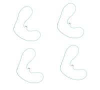 FONDOTIN 4 Pezzi Cinghie Elastiche Regolabili per Spazzatura Circonferenza Fasce Resistenti e Anticaduta per Fissaggio Sacchetti Lettiera e Bidoni Design Danneggiare Sacchetti