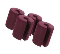 FONDOTIN 4 Pezzi Fermaporta Antischiacciamento Morbido in Nbr Protezione Sicura per Animali Blocca Porte e Cerniere Facile Installazione per Sicurezza Casa