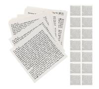 FONDOTIN 40 Pezzi di Mezuzah per Porta Ebraica Rotolo della Torah Kosher Preghiere di Benedizione Decorazione Murale Tradizionale per Casa Ebraica e Regalo Festivo