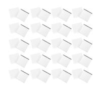 FONDOTIN 400 Pezzi Tessere di Mosaico in Vetro Quadrate Autoadesive Pezzi Decorativi a Specchio per Mosaico Artistico Fai da Te Resistenti al Fuoco e All’Umidità per Decorazioni Casa e