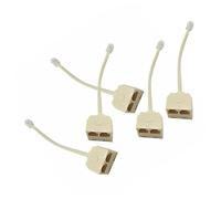 FONDOTIN 5 pezzi Adattatore Splitter per Telefono Connettore per Adattatore Durevole con Connessione Affidabile e Audio