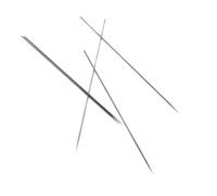 FONDOTIN 5 Pezzi Ago per Aerografo 0,3 Mm in Acciaio Resistente per Linee Sottili, Accessori per Aerografi Professionali e Hobbisti, Ricambi Punta Ugello Precisione per Spruzzi a Matita