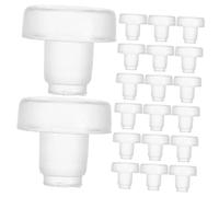 FONDOTIN 50 pezzi Protezioni per Gambe Mobili Trasparenti Antiscivolo Tappi in Plastica per Sedie e Tavoli Tamponi Spessi Resistenti all Usura per Pavimenti Adatti Uso Interno in Casa e